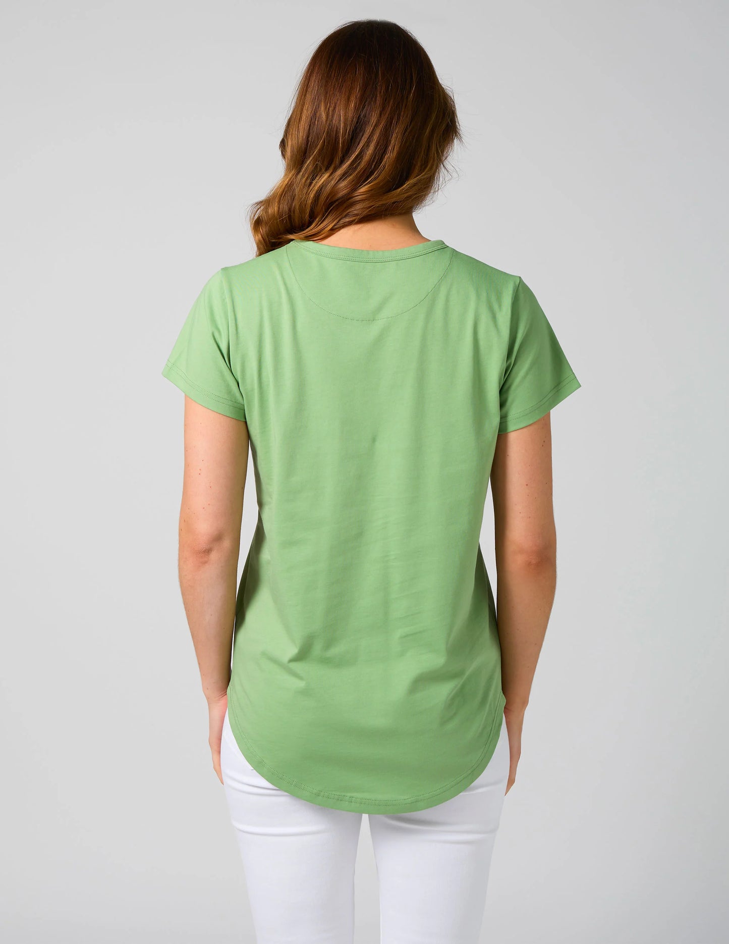 Classic Tee Ibiza Bloom - Vintage Green