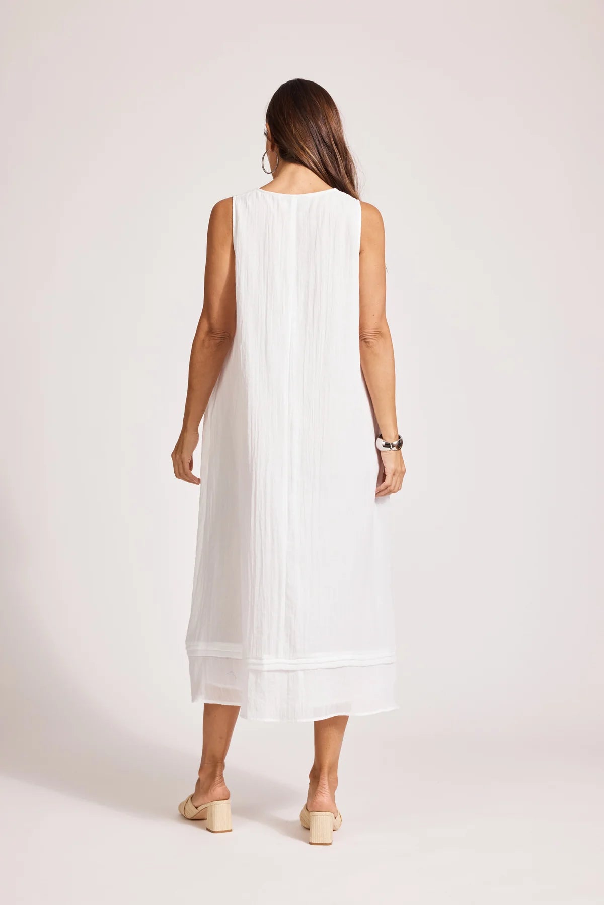 Orsula Tank Maxi Dress - White