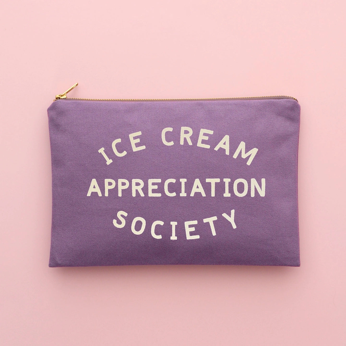 Ice Cream Appreciation Society - Lavender Pouch