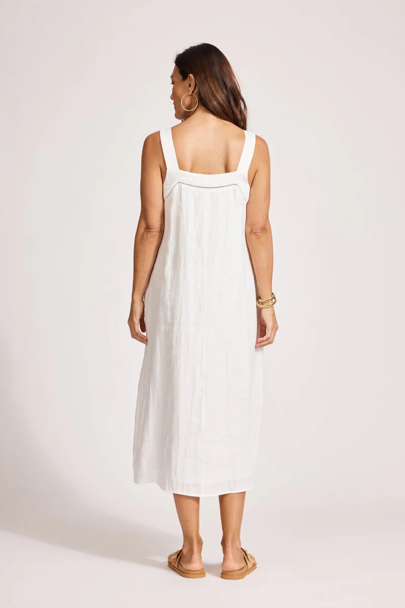 Miramar Tank Maxi Dress - White