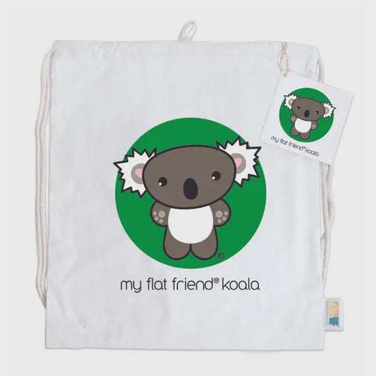 Koala Draw String Cotton Bag