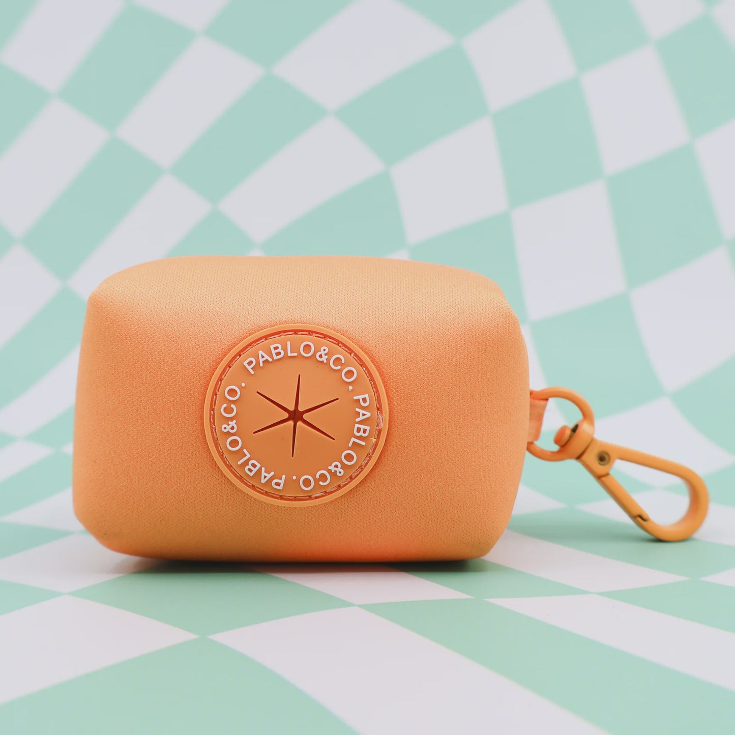 Orange Sherbert - Poop Bag Holder