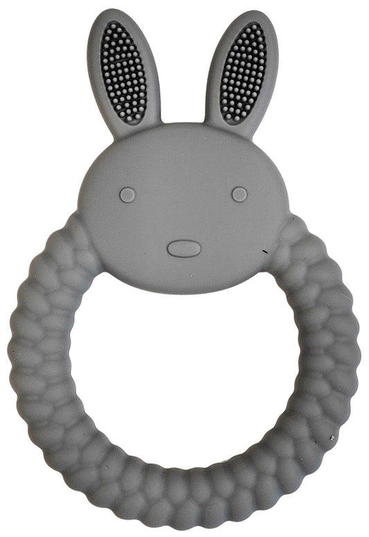 Bunny Teether Ring Blue
