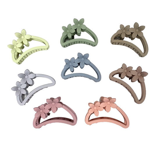 Hair Claw Flower Assorted