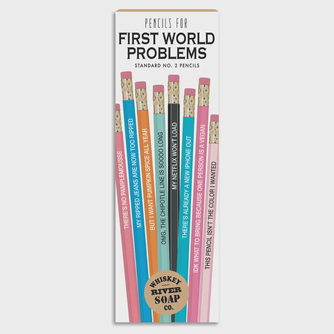 Funny Pencils for First World Problems
