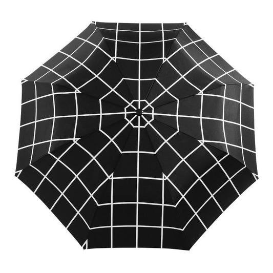 Original Duckhead Compact Umbrella - Black Grid
