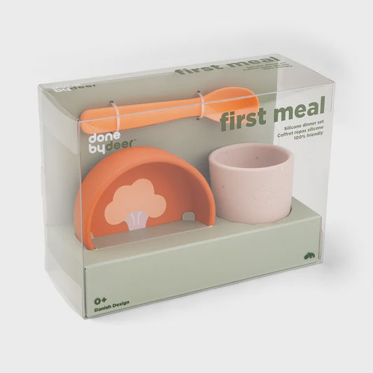 Silicione First Meal Set Papaya