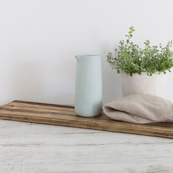 Flax Jug No Handle 19 cm Duck Egg