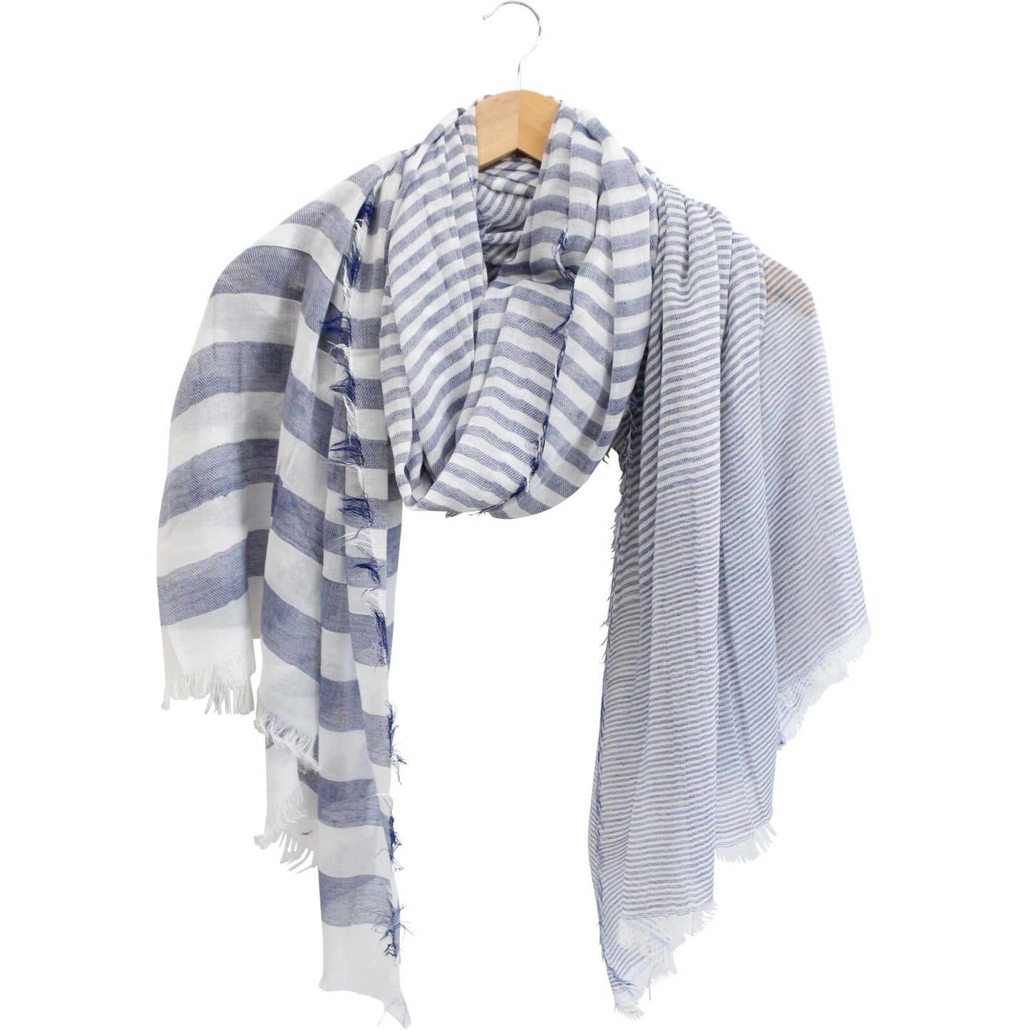 Riviera Navy Scarf/Sarong