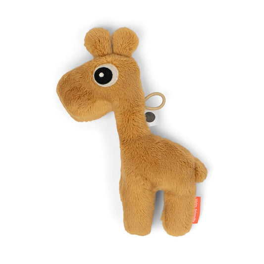 Tiny sensory rattle Raffi Mustard
