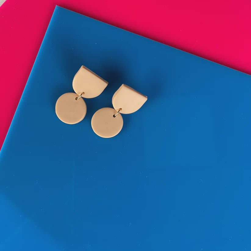 Ashley Nude Earrings