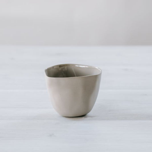 Flax Dip Bowl -  Grey 10 cm x 9 cm h