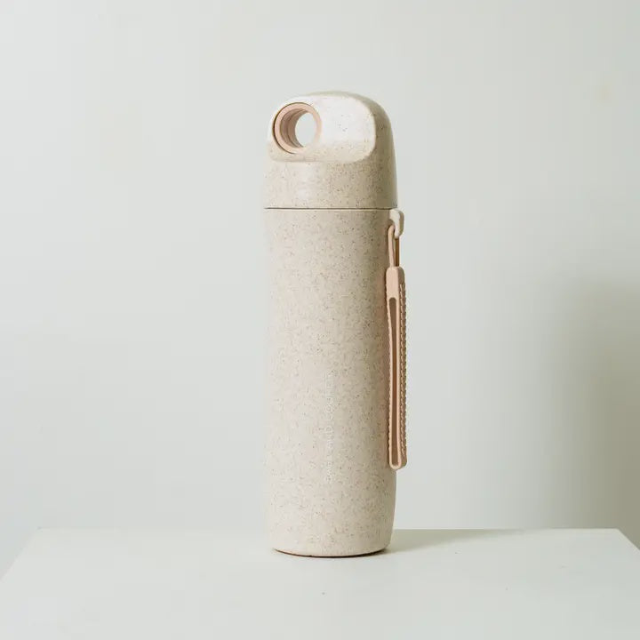 Grano Wheat Straw Bottle - Oatmeal