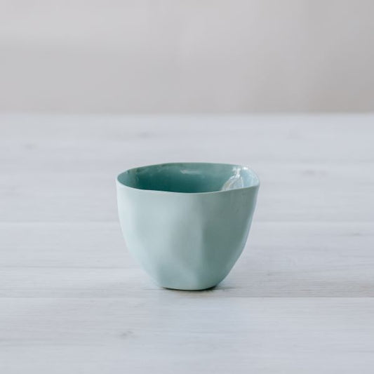 Flax Dip Bowl - Duck Egg 10 cm x 9 cm h