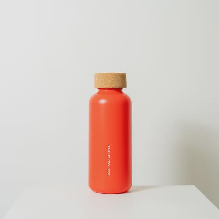 Organic 650 ml Drink Bottle - Bright Orange