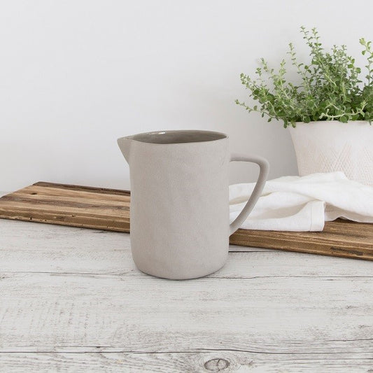 Flax Milk Jug 7 Cm Grey