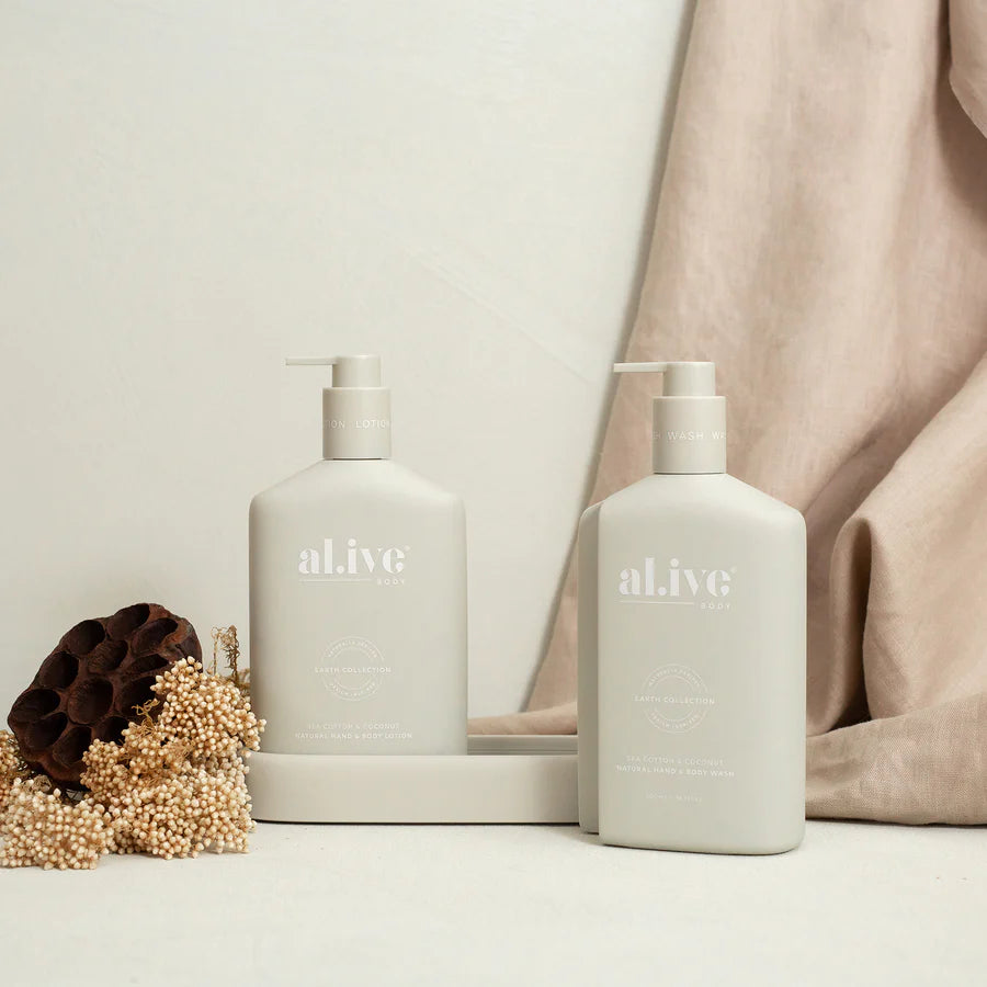 Sea Cotton & Coconut Hand & Body Wash/Lotion Duo