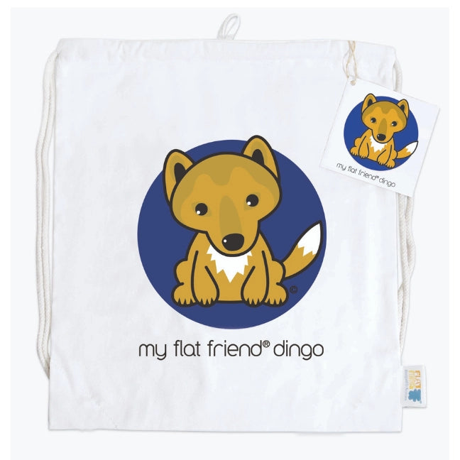 Dingo Draw String Cotton Bag