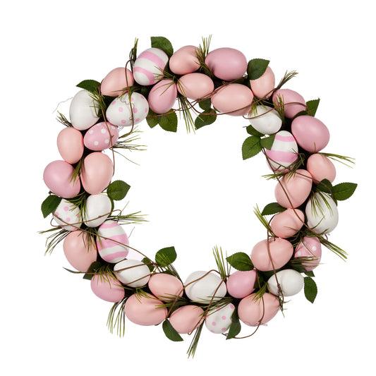 Luxe Pink Egg wreath