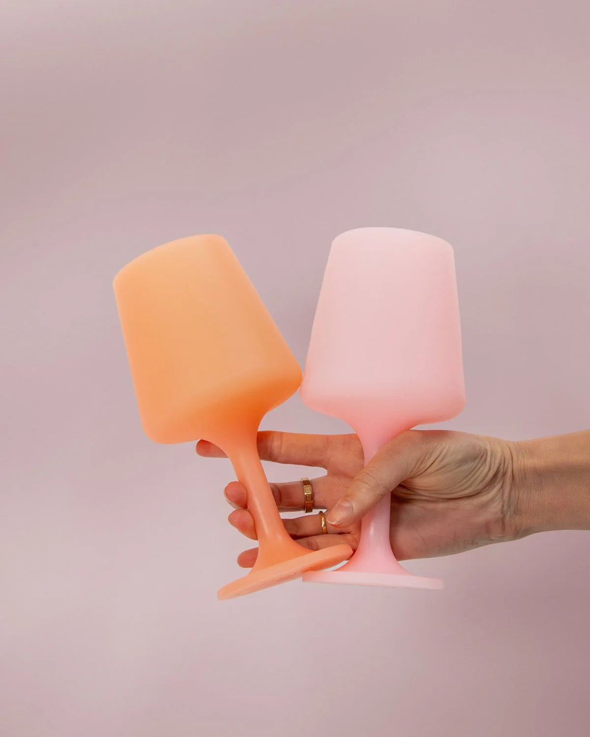 Swepp Silicone Unbreakable Wine Glasses Peach & Petal