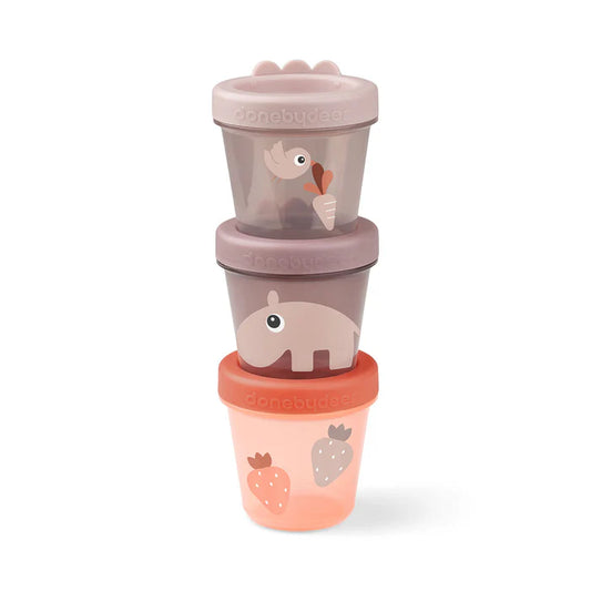 Baby Food Container 3-piece Ozzo Powder