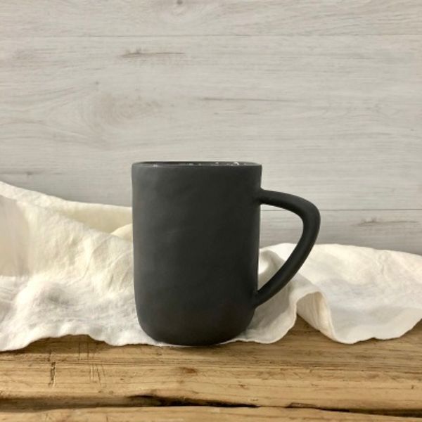 Flax Mug Charcoal