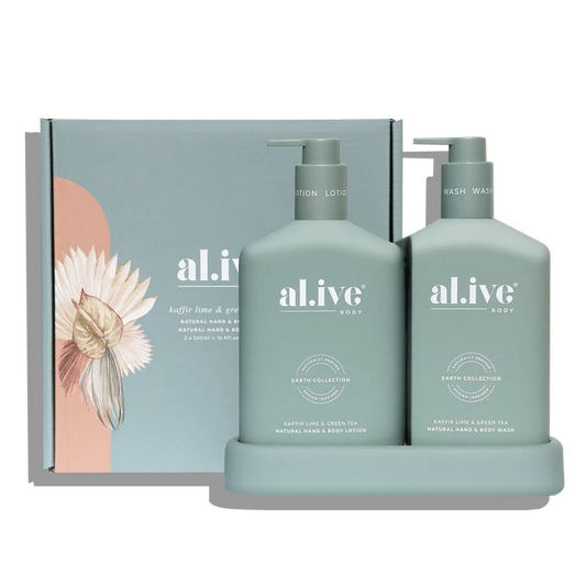 Kaffir Lime & Green Tea Hand & Body Wash/Lotion Duo