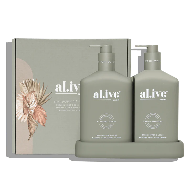 Wash & Lotion Duo Green Pepper & Lotus