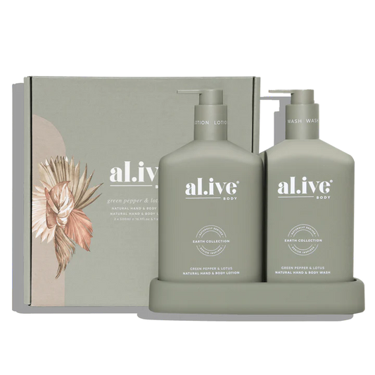 Wash & Lotion Duo Green Pepper & Lotus