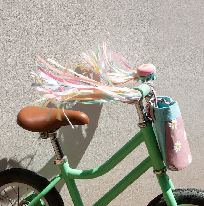 Pastel Pink Bike & Scooter Streamers