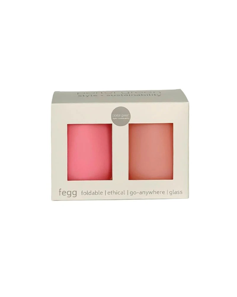 Fegg Silicone Unbreakable Glasses Flamingo & Lotus