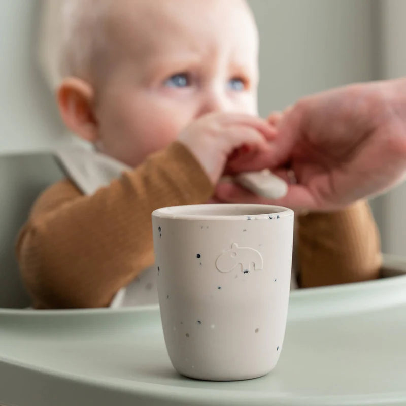 Silicone First Meal Set Birdee Sand