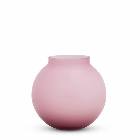 Opal Ball Vase Rose Medium