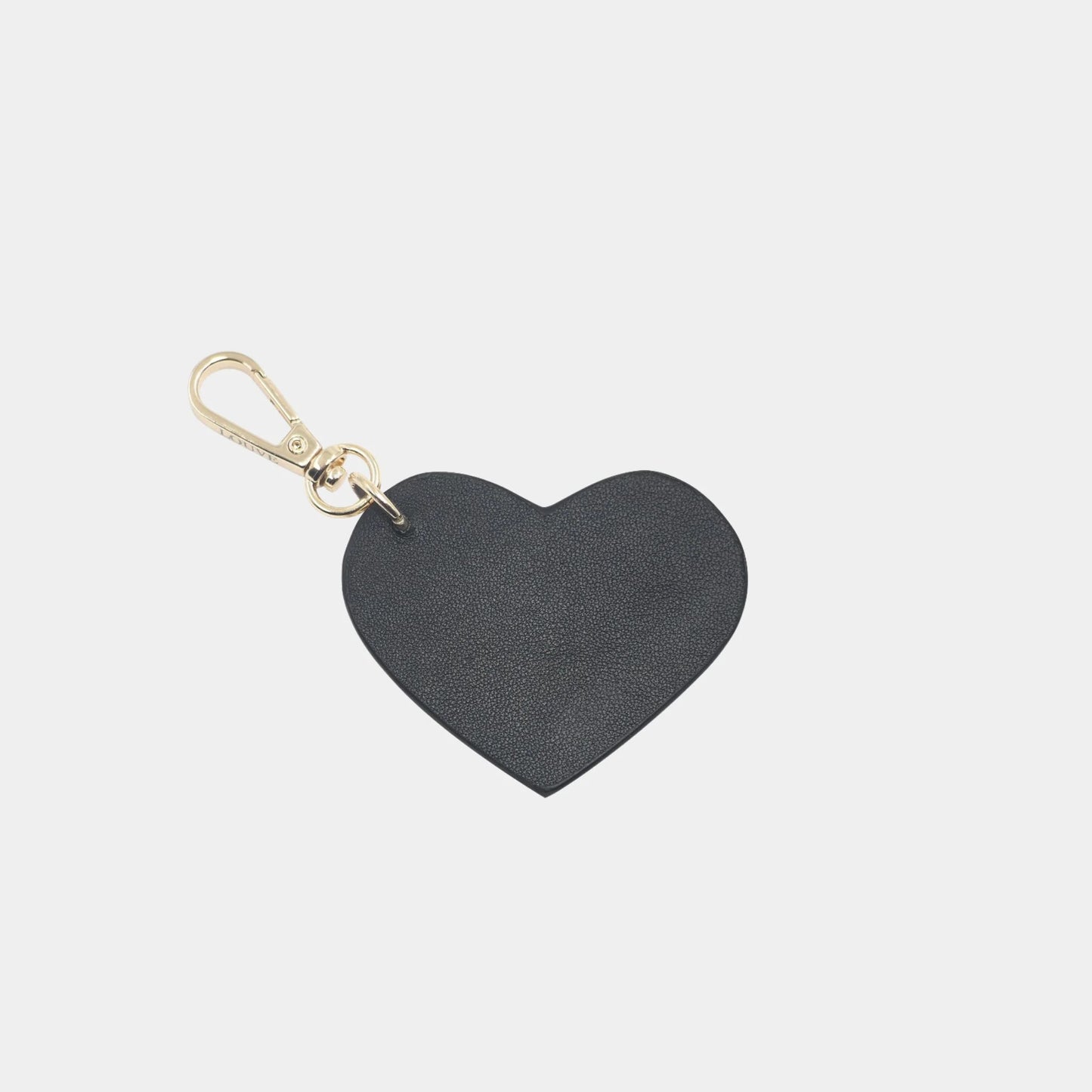 Black Leather Heart Key CXhain