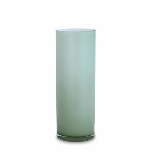 Opal Pillar Vase Sage Medium