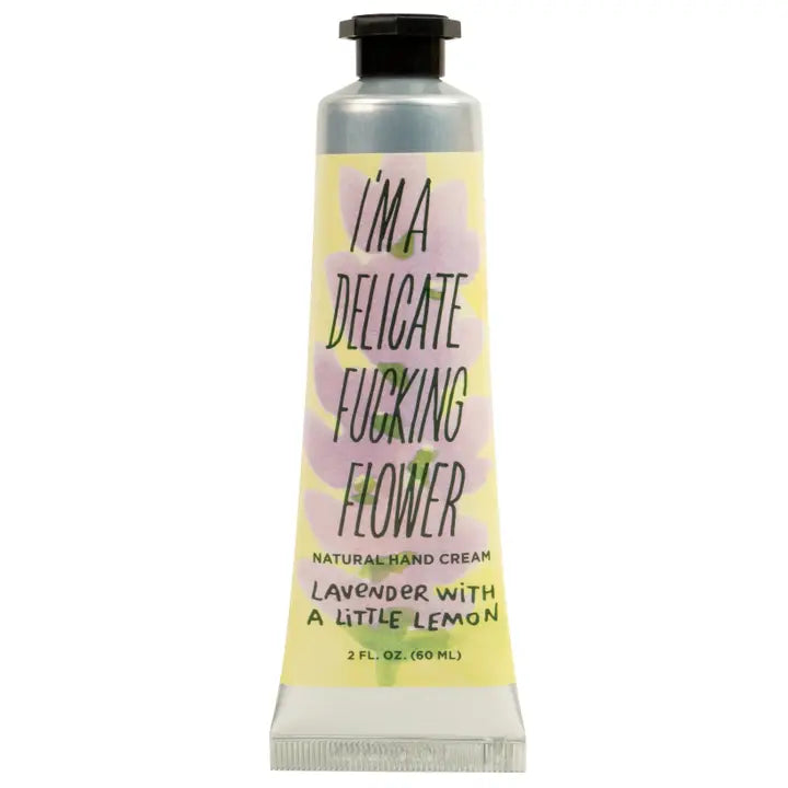 Delicate Fucking Flower Hand Cream - Lavender with a bit of Lemon