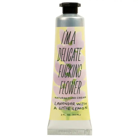 Delicate Fucking Flower Hand Cream - Lavender with a bit of Lemon