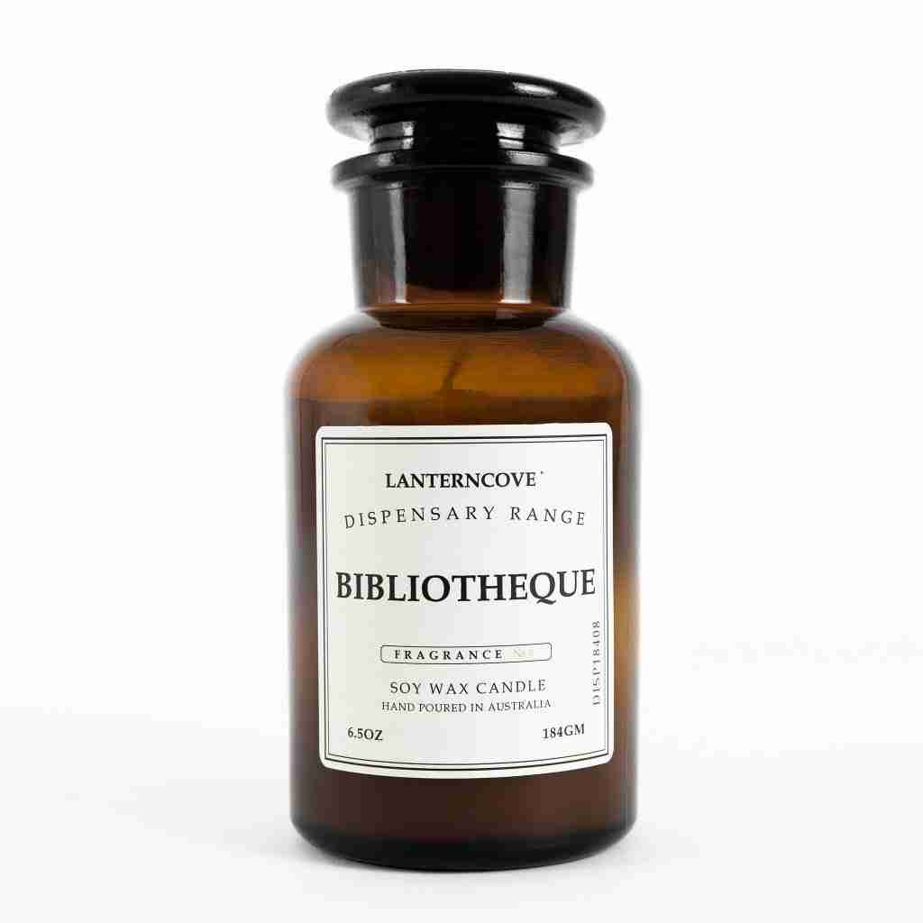 Dispensary – 6.5 oz Soy Wax Candle – Bibliotheque