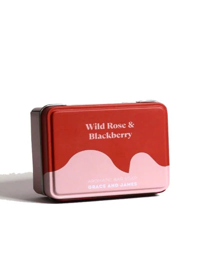 Wild Rose & Blackberry Bar Soap  80g