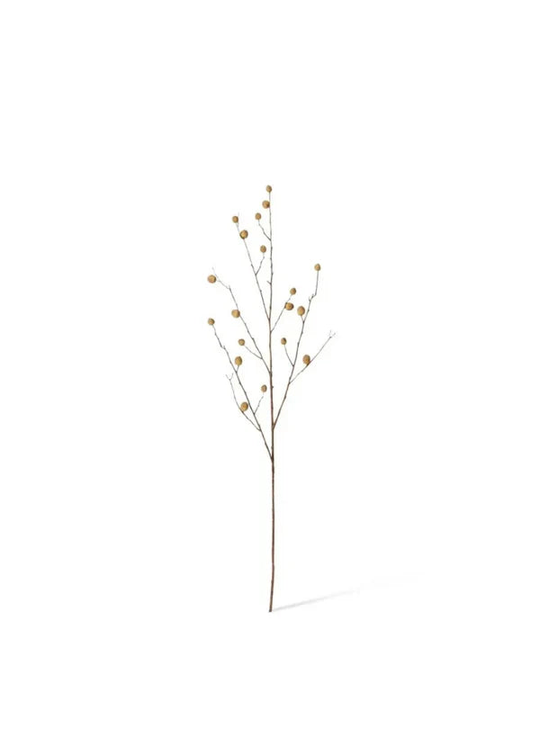 Berry Pod Dried Look Branch Natural 20x8x108cm