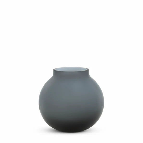 Opal Ball Vase Ash Small