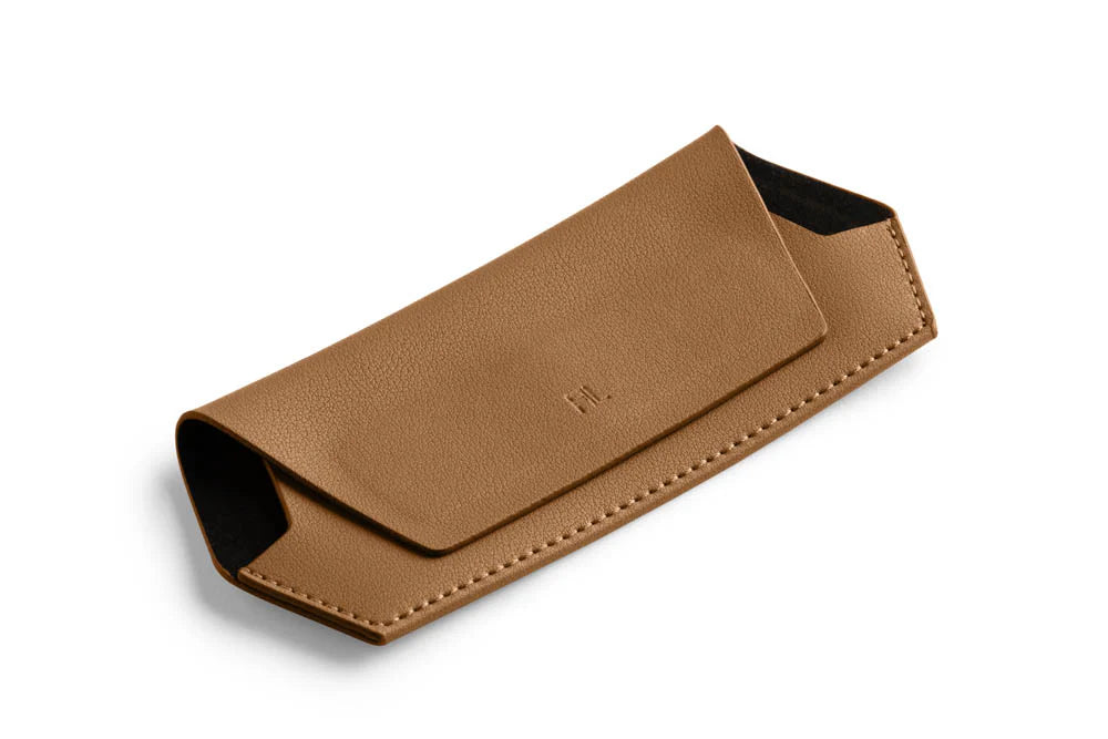 Fox & Leo Glasses Case - Tan