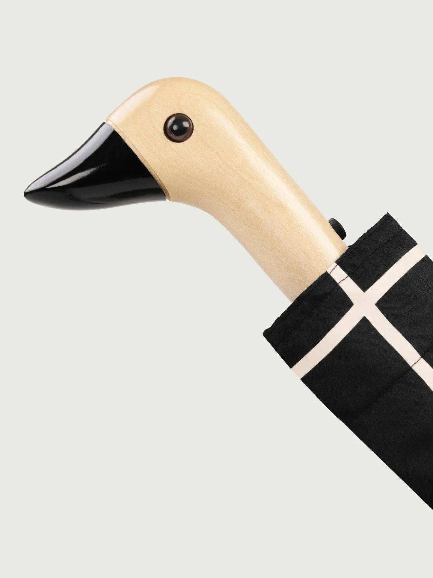 Original Duckhead Compact Umbrella - Black Grid