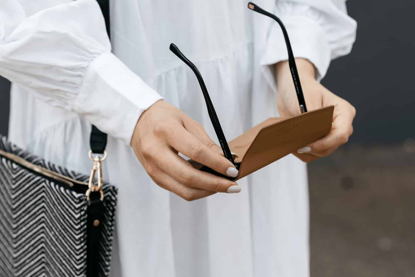 Fox & Leo Glasses Case - Tan