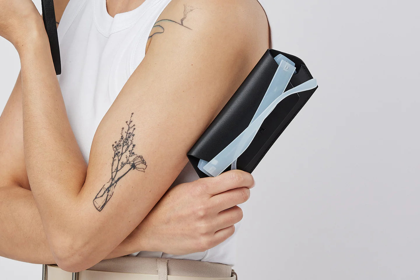 Fox & Leo Glasses Case - Black