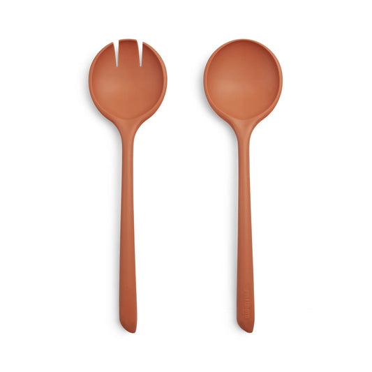 Salad Serving Set - Papaya