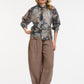 Paisley Blouse - Navy - One Size