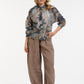 Paisley Blouse - Navy - One Size