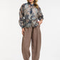 Paisley Blouse - Navy - One Size