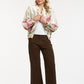 Viscose Bomber - Beige - One Size